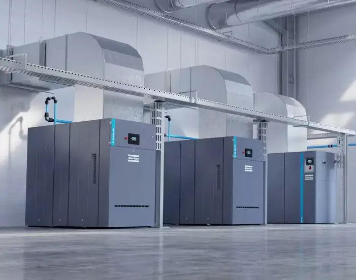 Atlas Copco oil-free industrial air compressors